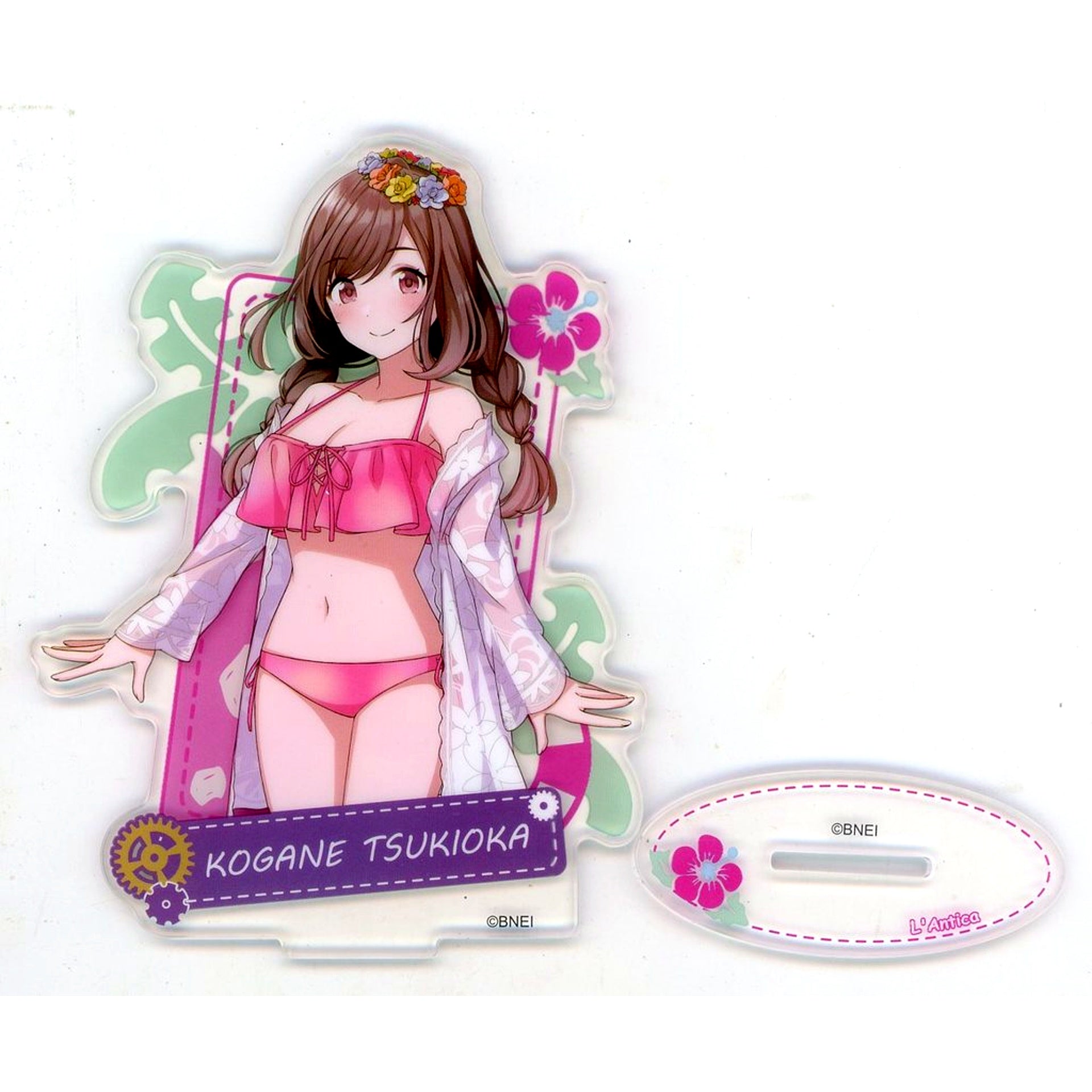 Kogane Tsukioka THE IDOLM@STER SHINY COLORS Half Body Acrylic Stand Swimsuit China Ltd [USED]