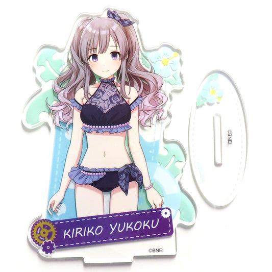 Kiriko Yukoku Half Body Acrylic Stand Swimsuit THE IDOLM@STER Shiny Colors China Limited [USED]