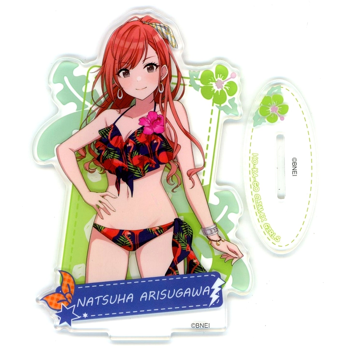 Natsuha Arisugawa Half Body Acrylic Stand Swimsuit Idolmaster Shiny Colors China Limited [USED]