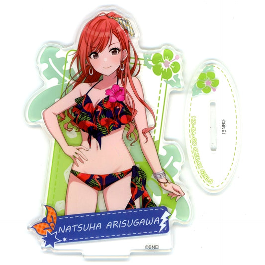 Natsuha Arisugawa Half Body Acrylic Stand Swimsuit Idolmaster Shiny Colors China Limited [USED]