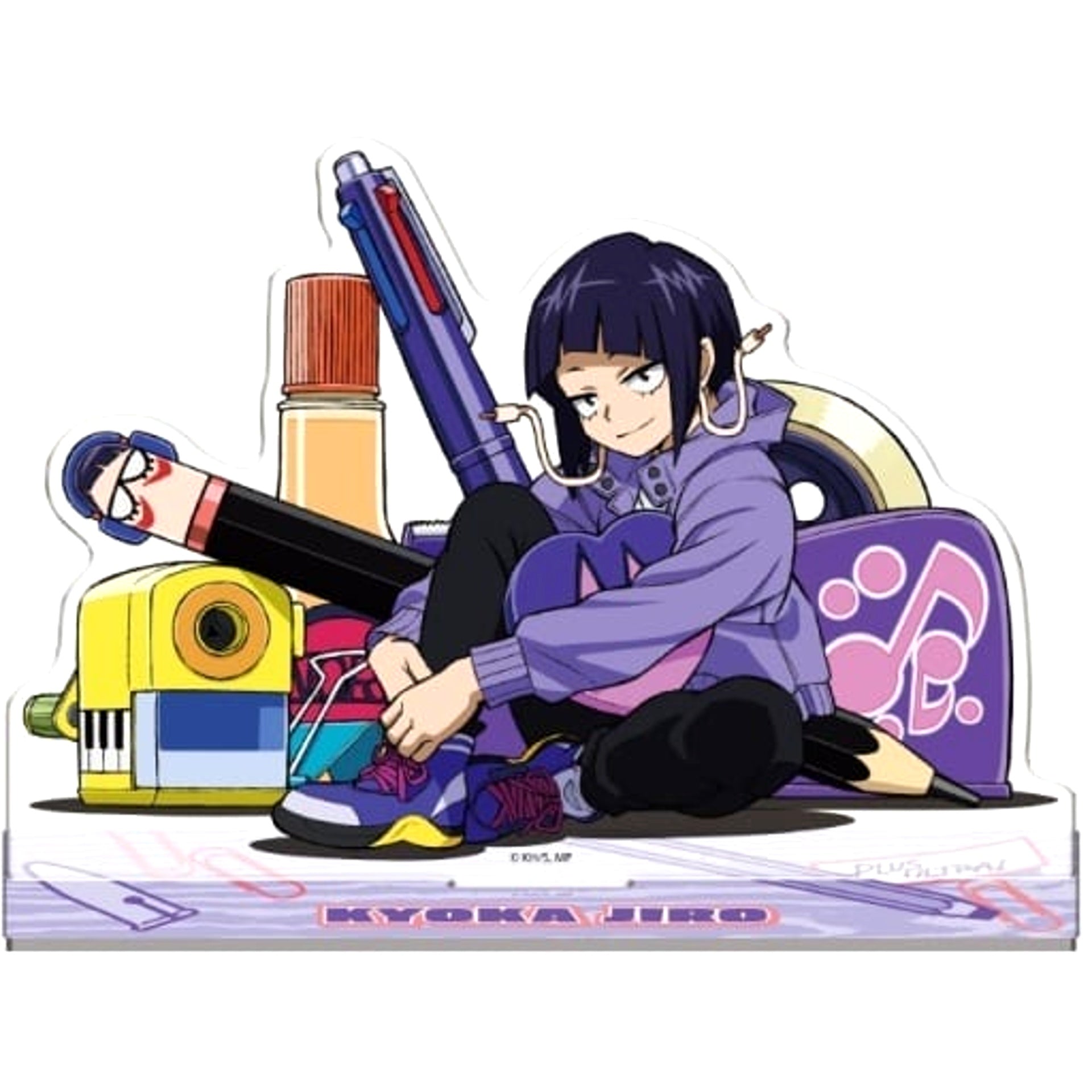 My Hero Academia Kyoka Jiro 3 Acrylic Stand 2 Acrylic Stands [USED]