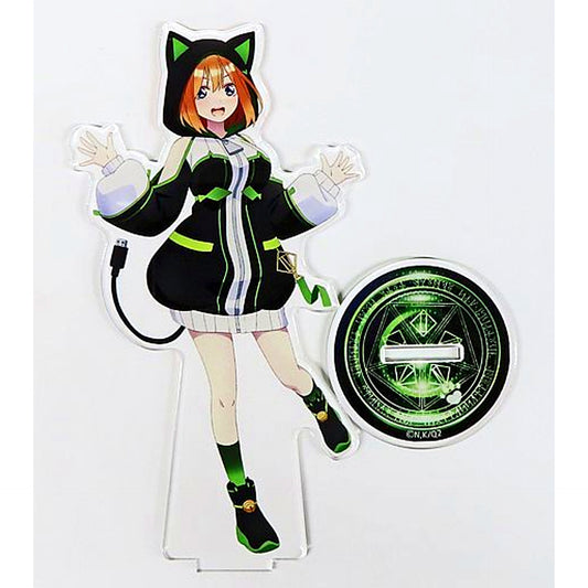 Yotsuba Nakano Acrylic Stand Figure The Quintessential Quintuplets SS x TSUTAYA POP UP SHOP Quintuplets Became VTubers [USED]