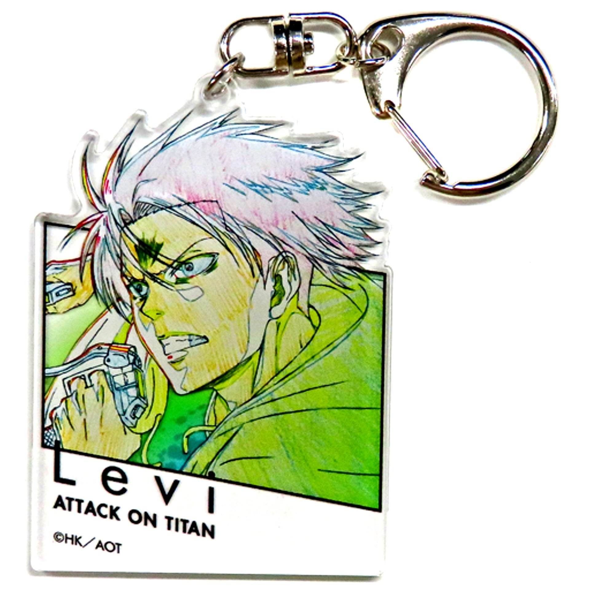 Levi Ackerman Attack on Titan Season 3 WIT STUDIO Trading Acrylic Keychain [USED]