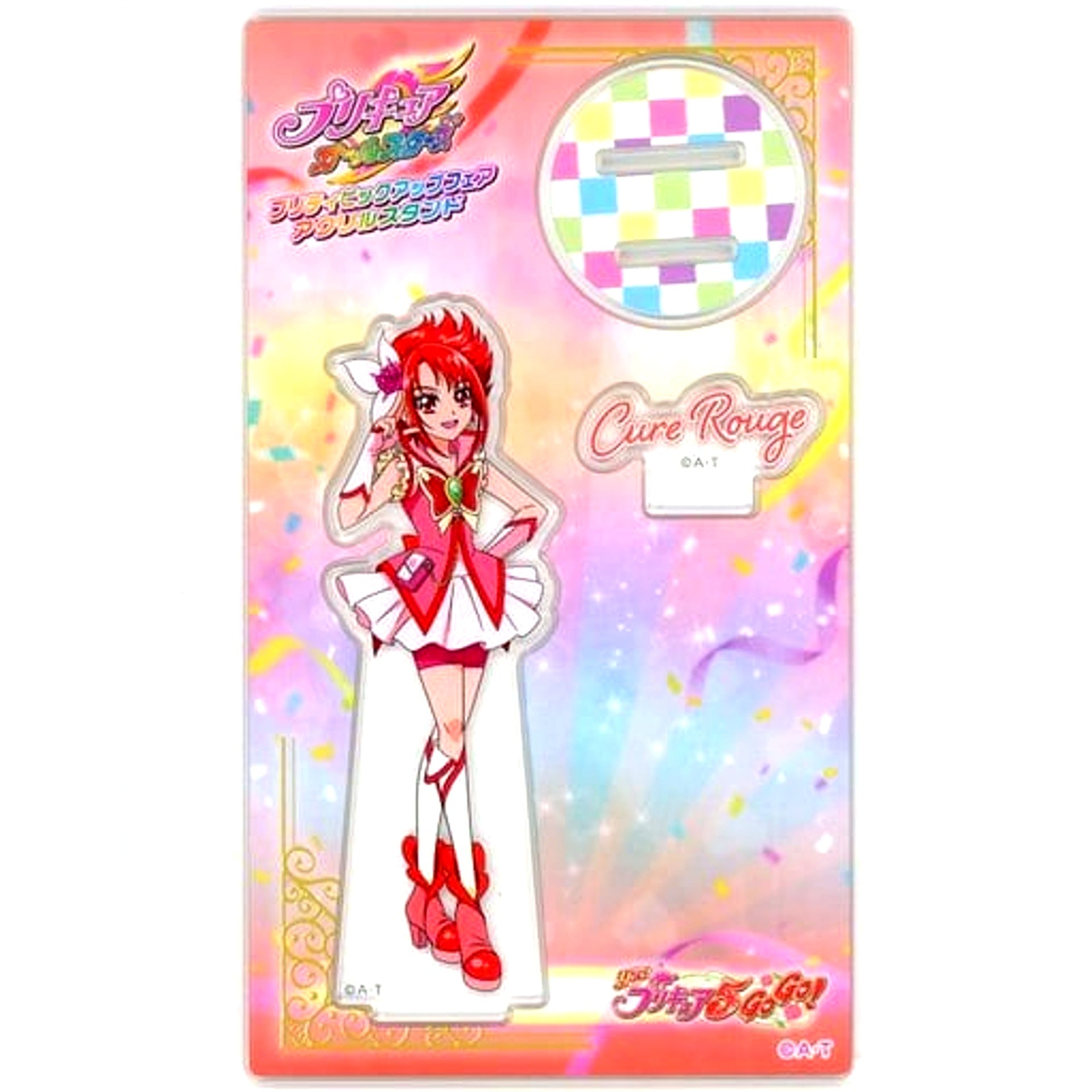 Cure Rouge Pretty Cure All Stars Pretty Pickup Fair Vol.8 Acrylic Stand Pretty Store Limited [USED]
