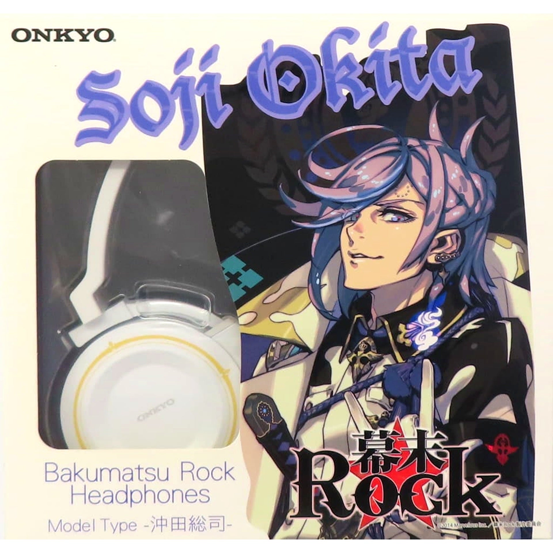 Soji Okita Bakumatsu ROCK x ONKYO Hi-Res Headphones Model Type Soji Okita [USED]