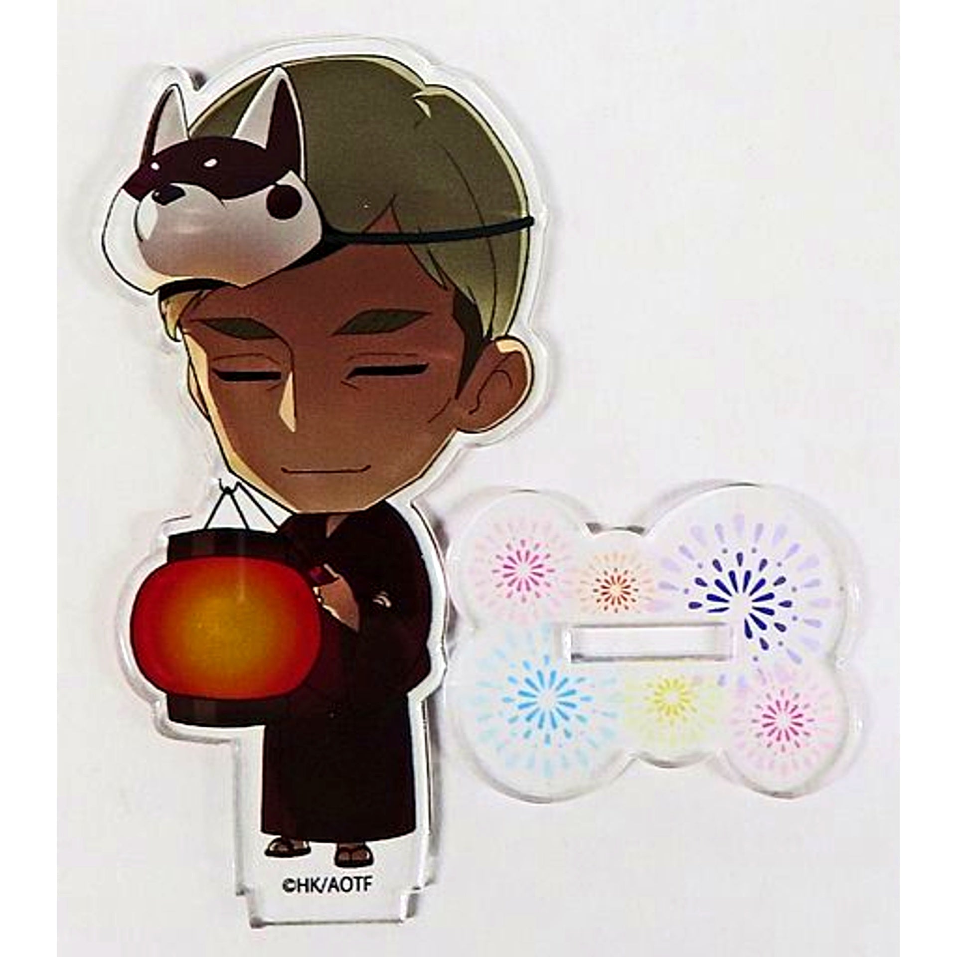 Erwin Smith Attack on Titan x PRINCESS CAFE Summer Festival Acrylic Stand [USED]