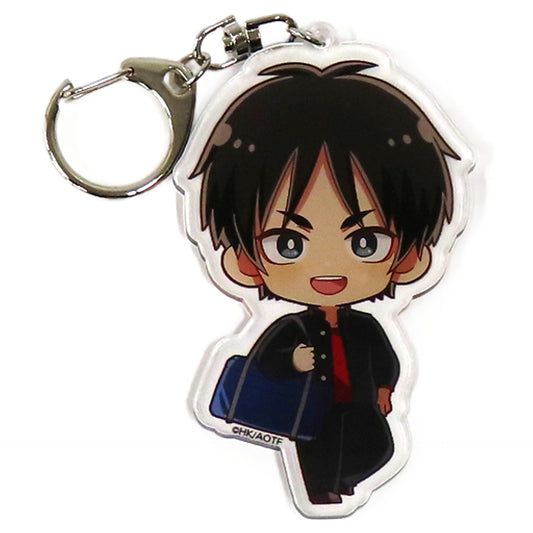 Attack on Titan Ellen Yeager Uniform Big Keychain Princess Cafe Limited Keychains [USED]