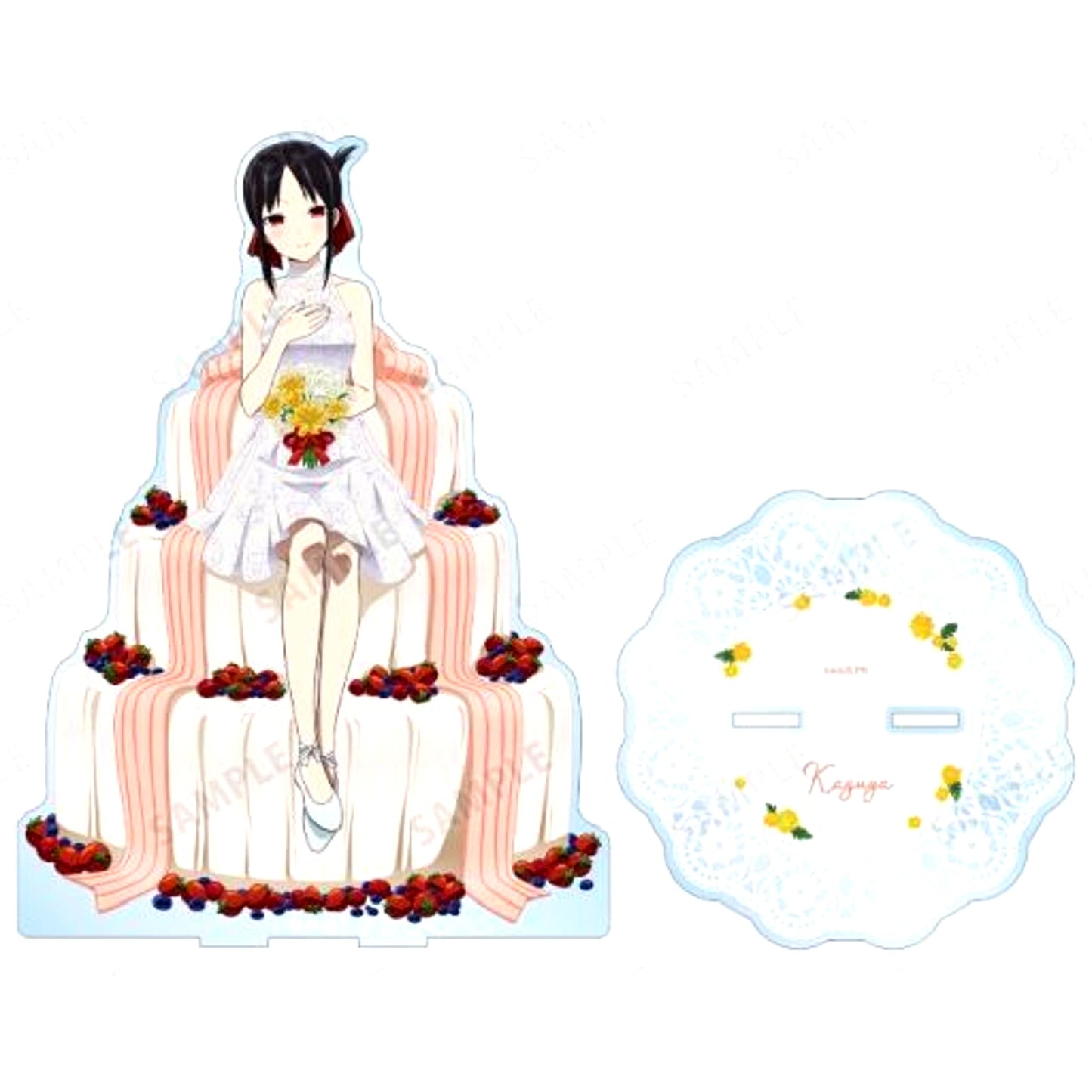Kaguya Shinomiya BIG Acrylic Stand Illustration Kaguya Birthday ver. Kaguya-sama Love is War [USED]