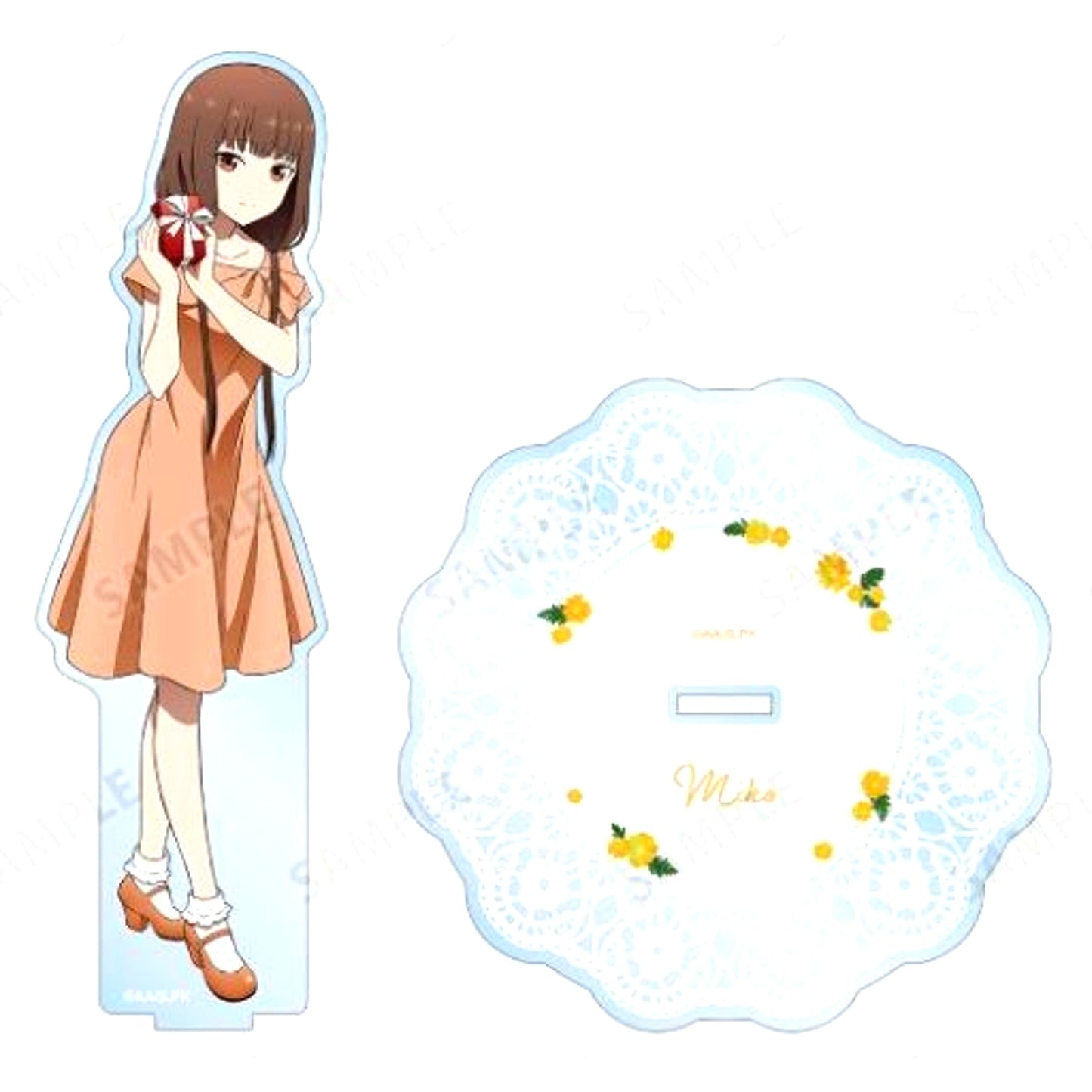Miko Iino BIG Acrylic Stand Illustration Kaguya Birthday Ver. Kaguya-sama: Love Is War [USED]