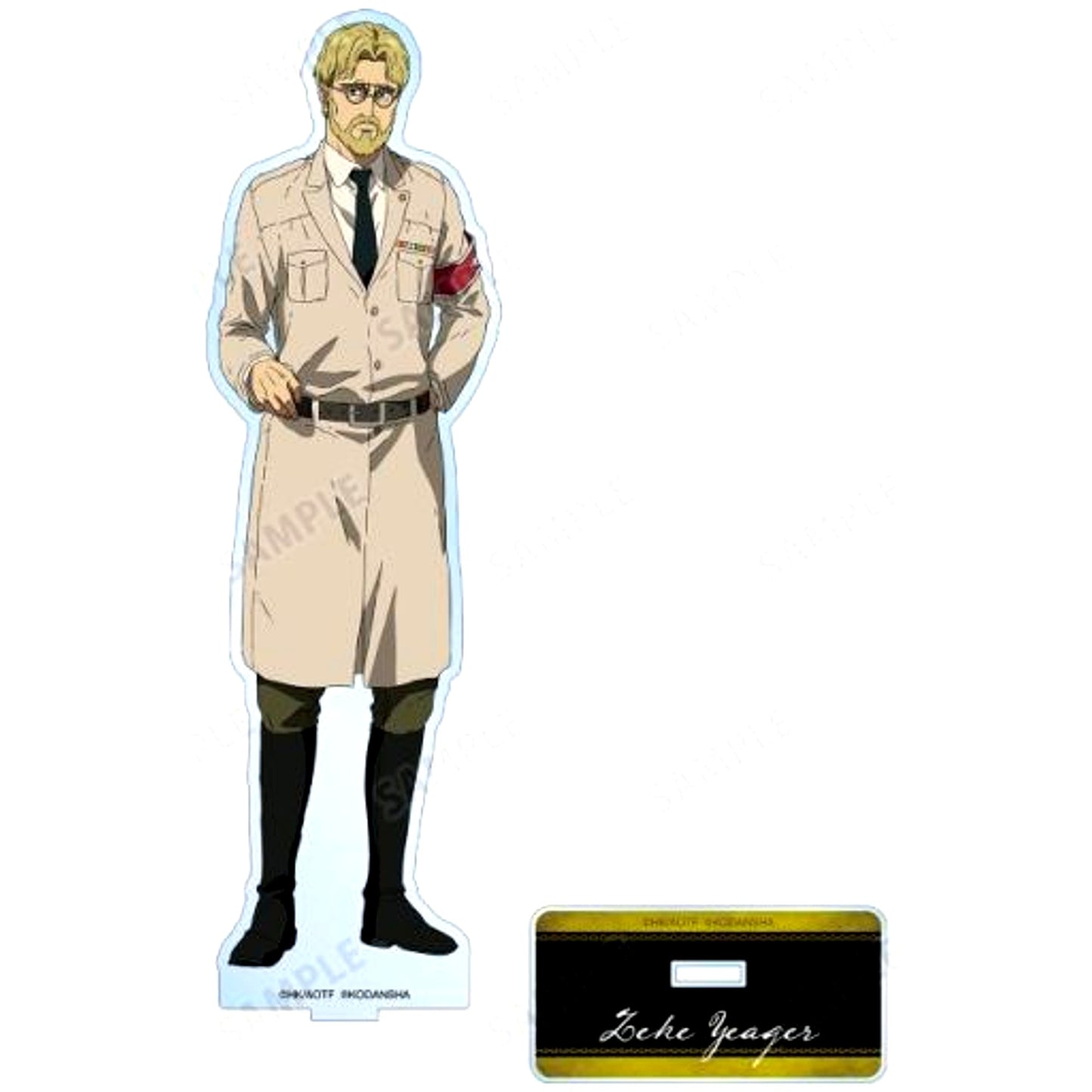 Zeke Yeager Attack on Titan BIG Acrylic Stand Vol. 2 [USED]