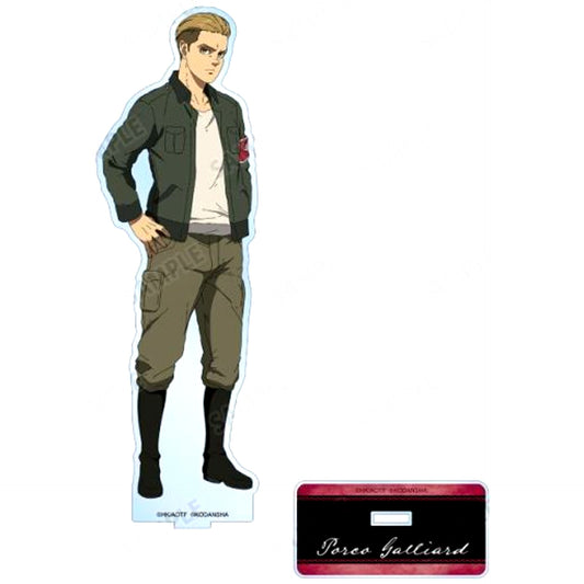 Porco Galliard Attack on Titan BIG Acrylic Stand Vol. 2 [USED]