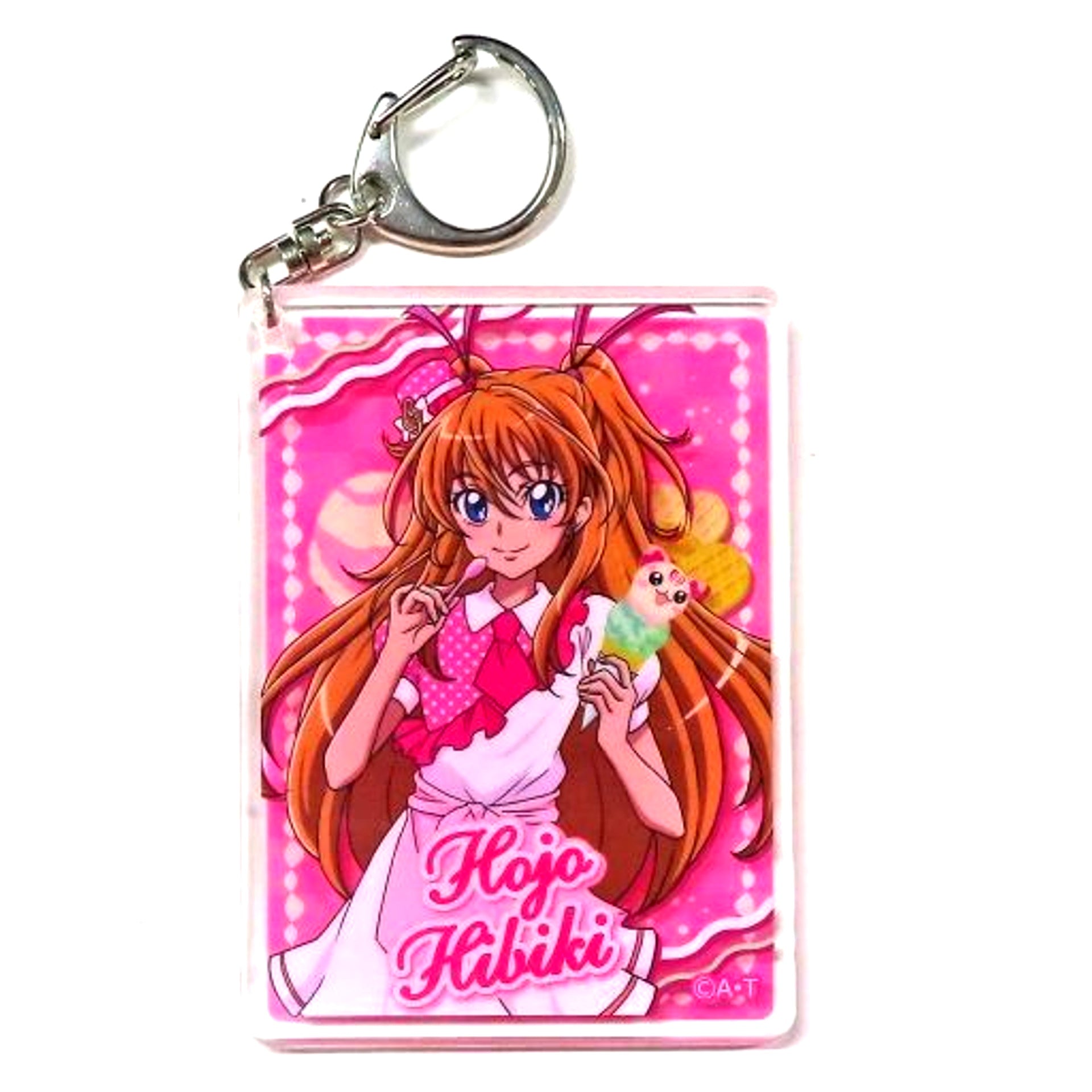 Hibiki Hojo Suite PreCure PreCure Series Sweets Fair Ice Cream 3D Acrylic Card Keychain Store Ltd [USED]