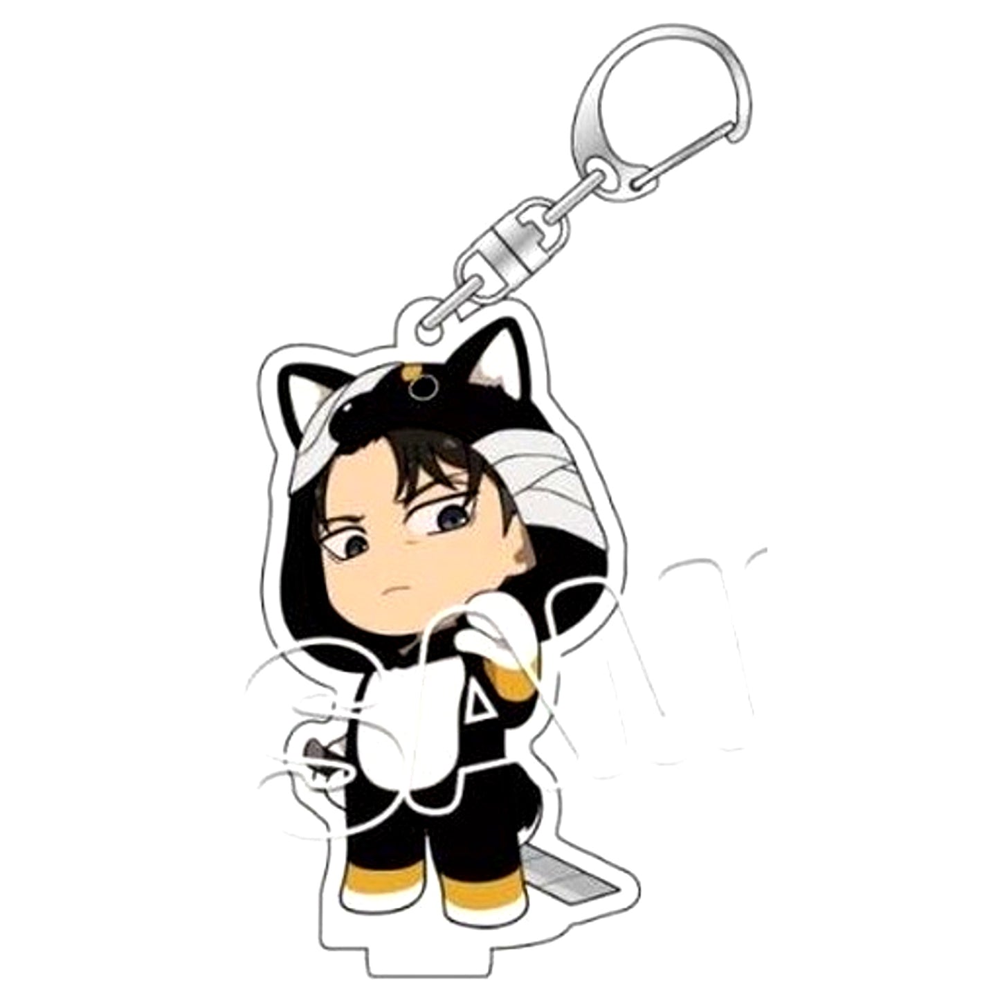 Levi The Final Season Ver. Attack on Titan Animalukko Acrylic Keychain [USED]