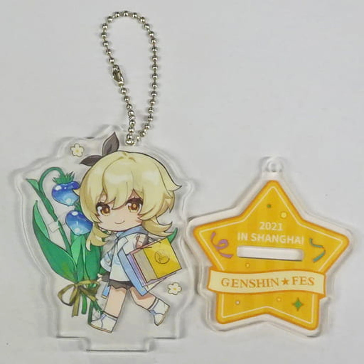 Genshin Hotaru Chibi Character Acrylic Stand Genshin FES 2021 Exclusive Acrylic Stands [USED]