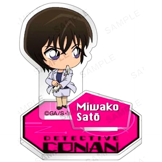 Miwako Sato Detective Conan Diorama Acrylic Stand [USED]