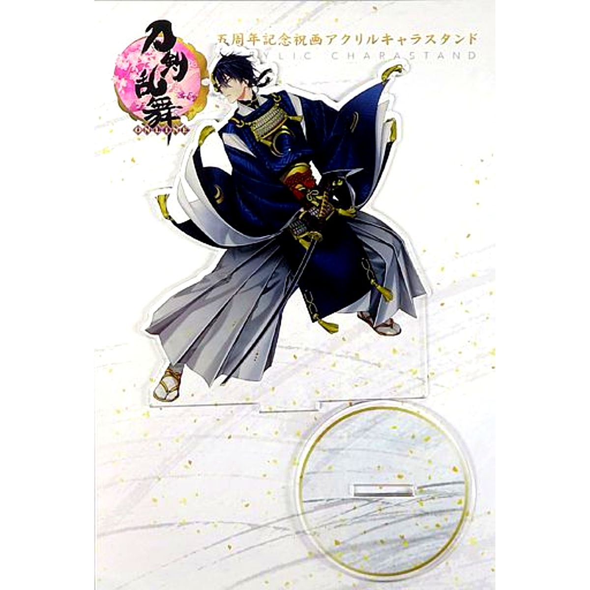 Mikazuki Munechika Touken Ranbu ONLINE 5th Anniversary Celebration Acrylic Stand [USED]