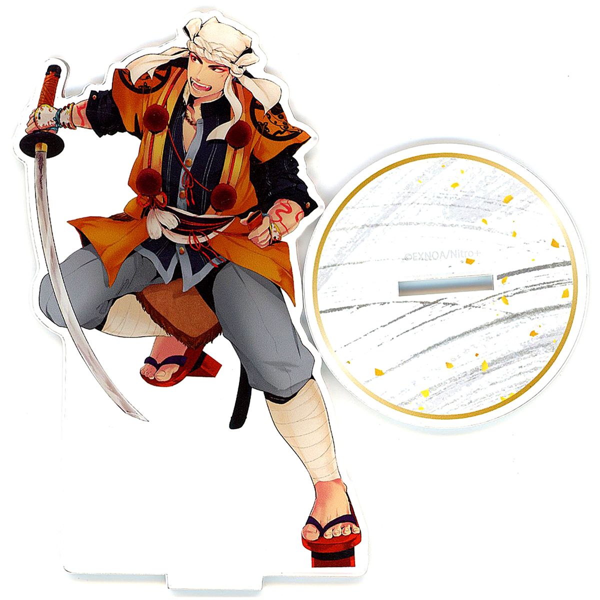 Yamabushi Kunihiro Touken Ranbu ONLINE 5th Anniversary Celebration Art Acrylic Character Stand [USED]
