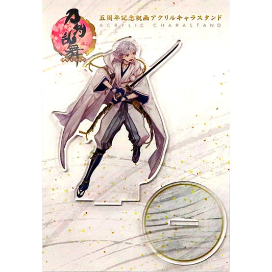 Tsurumaru Kuninaga Touken Ranbu ONLINE 5th Anniversary Illustration Acrylic Item [USED]