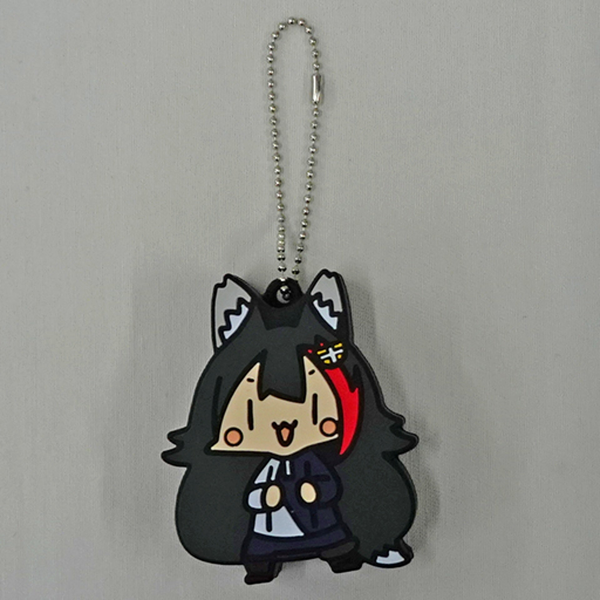 Ookami Mio Hololive Voice Rubber Keychain Birthday Anniversary 2021 [USED]