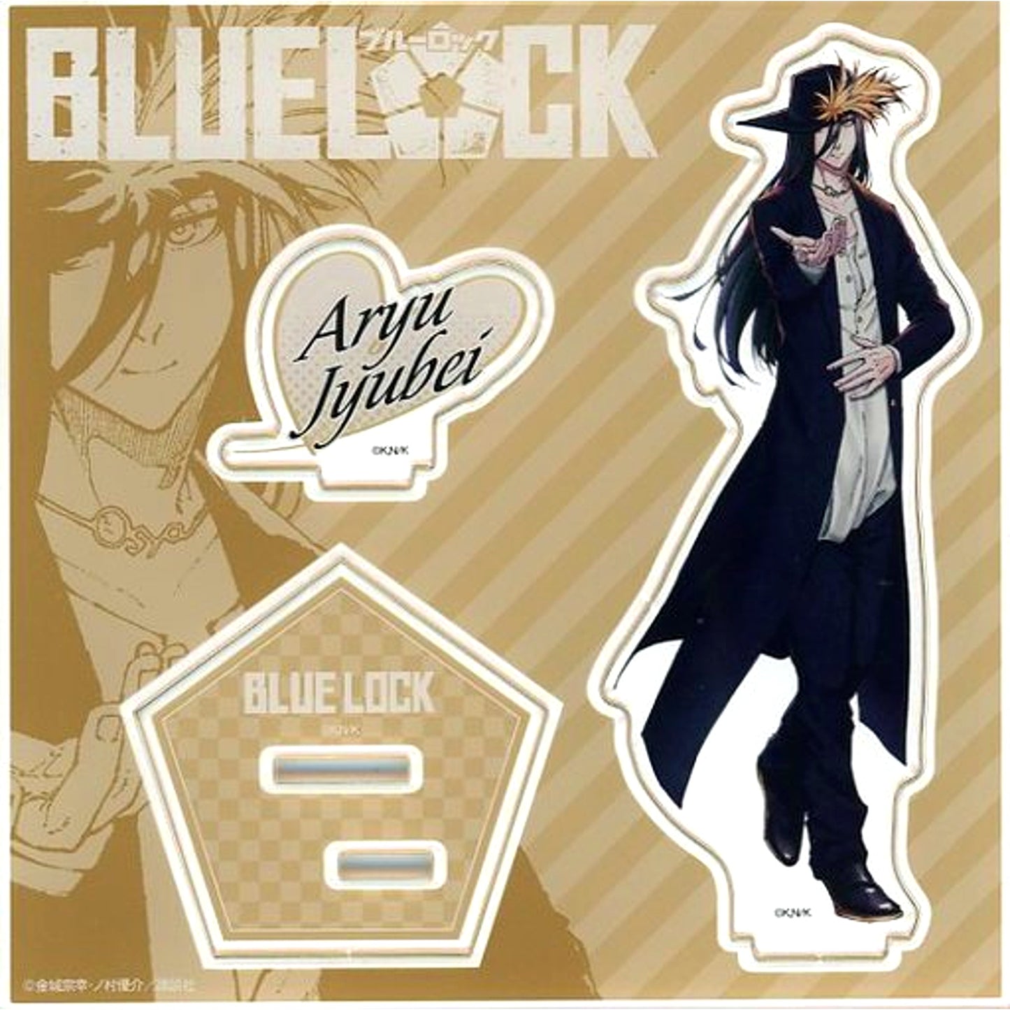 Jyubei Aryu Blue Lock x Tree Village Cafe Acrylic Stand Collection Vol.4 [USED]