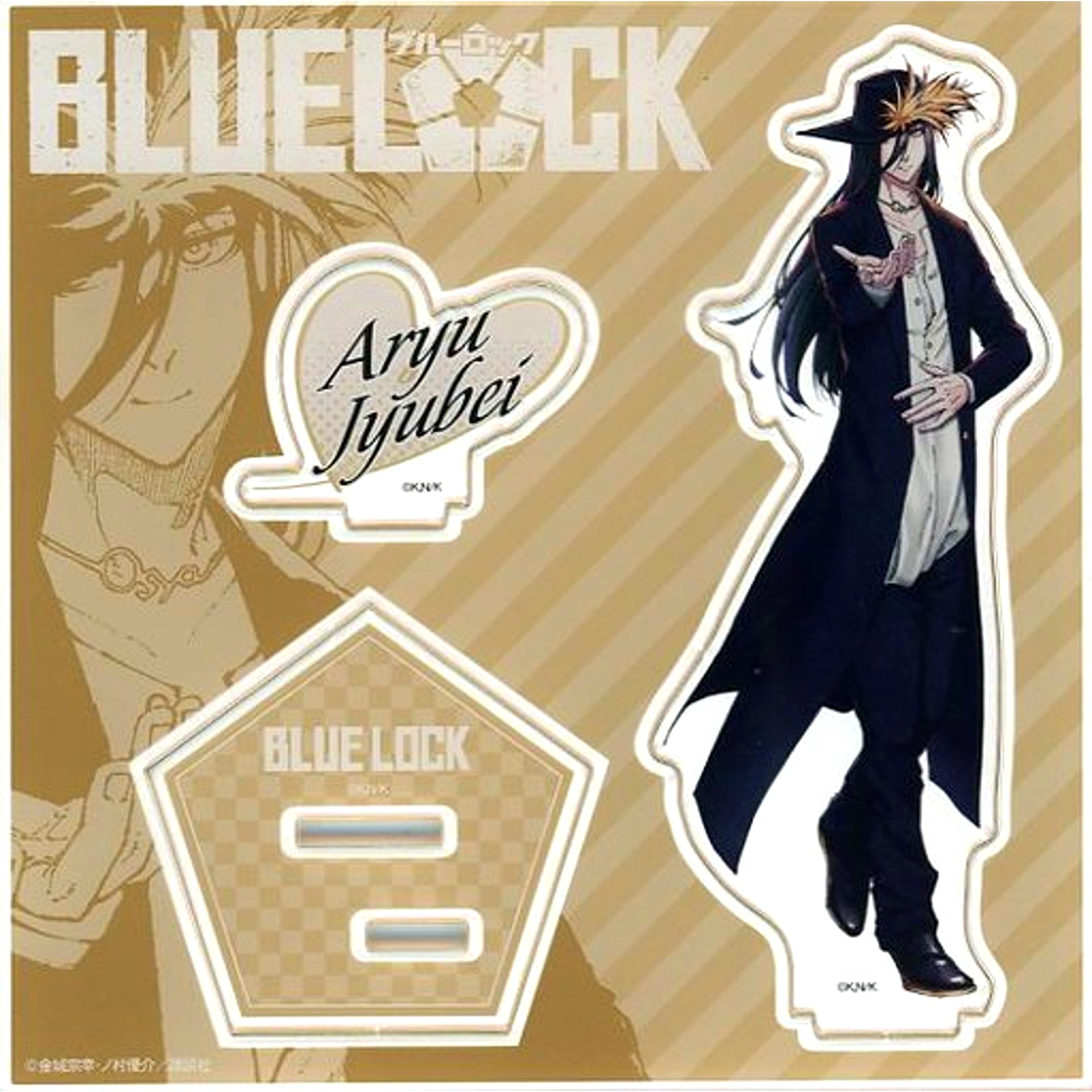 Jyubei Aryu Blue Lock x Tree Village Cafe Acrylic Stand Collection Vol.4 [USED]
