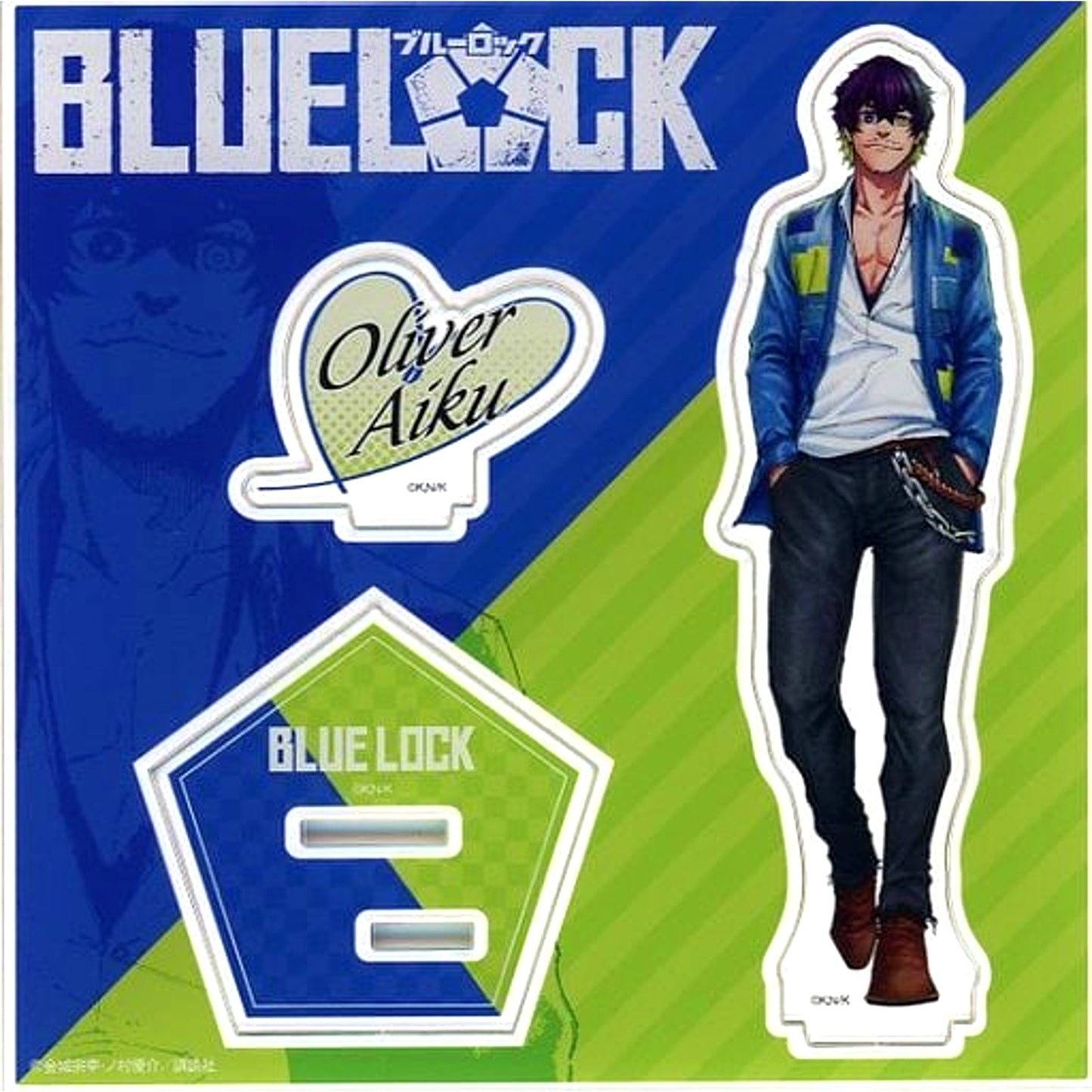Oliver Aiku Blue Lock x Tree Village Cafe Acrylic Stand Collection Vol.4 [USED]