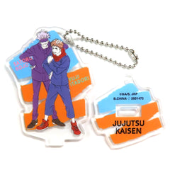 Jujutsu Kaisen Yuji Itadori Satoru Gojo Assort Collection+ Keychains [USED]