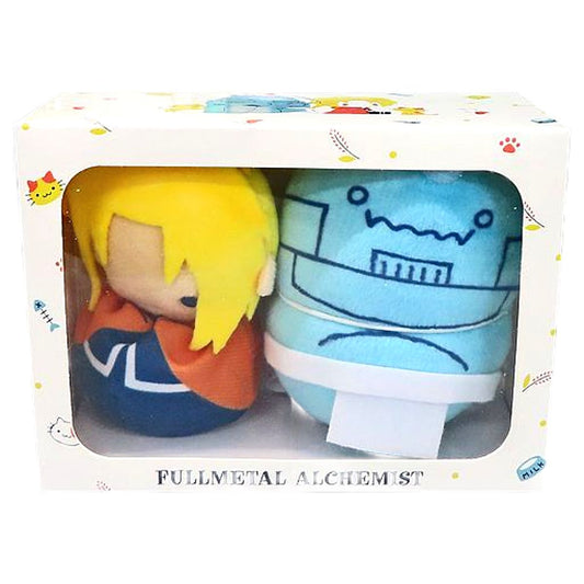 Fullmetal Alchemist: Brotherhood Elric Brothers Potepote Otedama Mascot Kiddyland Limited Keychains [USED]