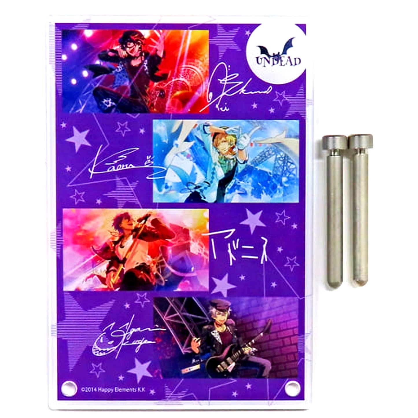 UNDEAD Ensemble Stars! Official Visual Fanbook Vol.3 Ebiten DX Pack Selectable Acrylic Panel Bonus Single [USED]