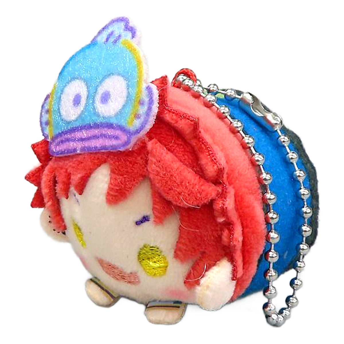 Hypnosis Mic: Division Rap Battle Sanrio Nakayoku Edit Kuko Harai Mamekororin Osaka & Nagoya Keychains [USED]