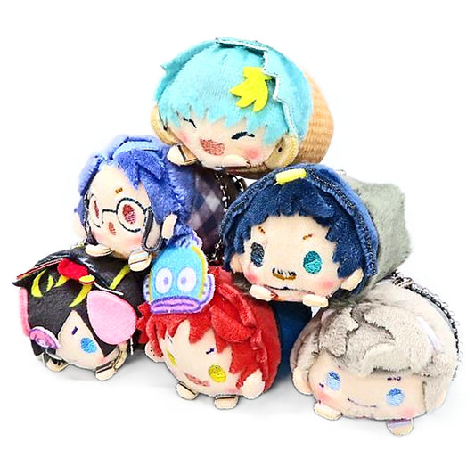Hypnosis Mic: Division Rap Battle Sanrio Nakayoku Edit Sasara Nurude & Others Mamekororin Osaka & Nagoya All 6 Types Set Keychains [USED]