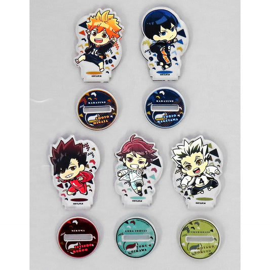 Set of 5 Haikyu!! Pyoncore Acrylic Stand [USED]