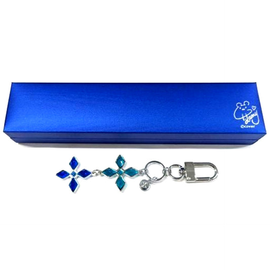 Yukihana Lamy Snowflake Keychain Hololive Yukihana Lamy 1st Anniversary [USED]