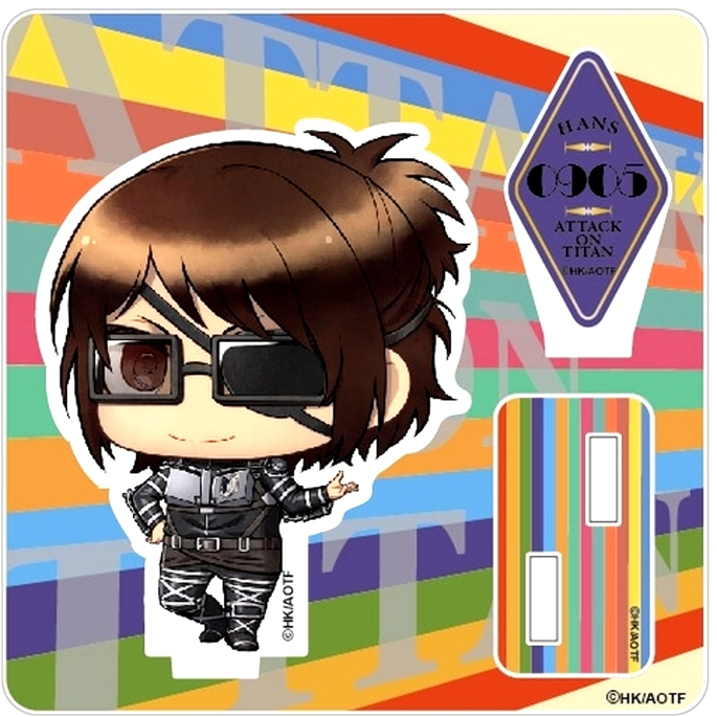 Hange Zoe Attack on Titan Chimi Character Acrylic Stand [USED]