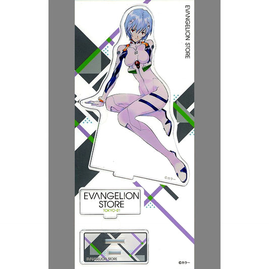 Rei Ayanami Main Visual Evangelion: New Theatrical Edition Acrylic Stand EVANGELION STORE TOKYO-01 10th Anniversary Event Goods [USED]