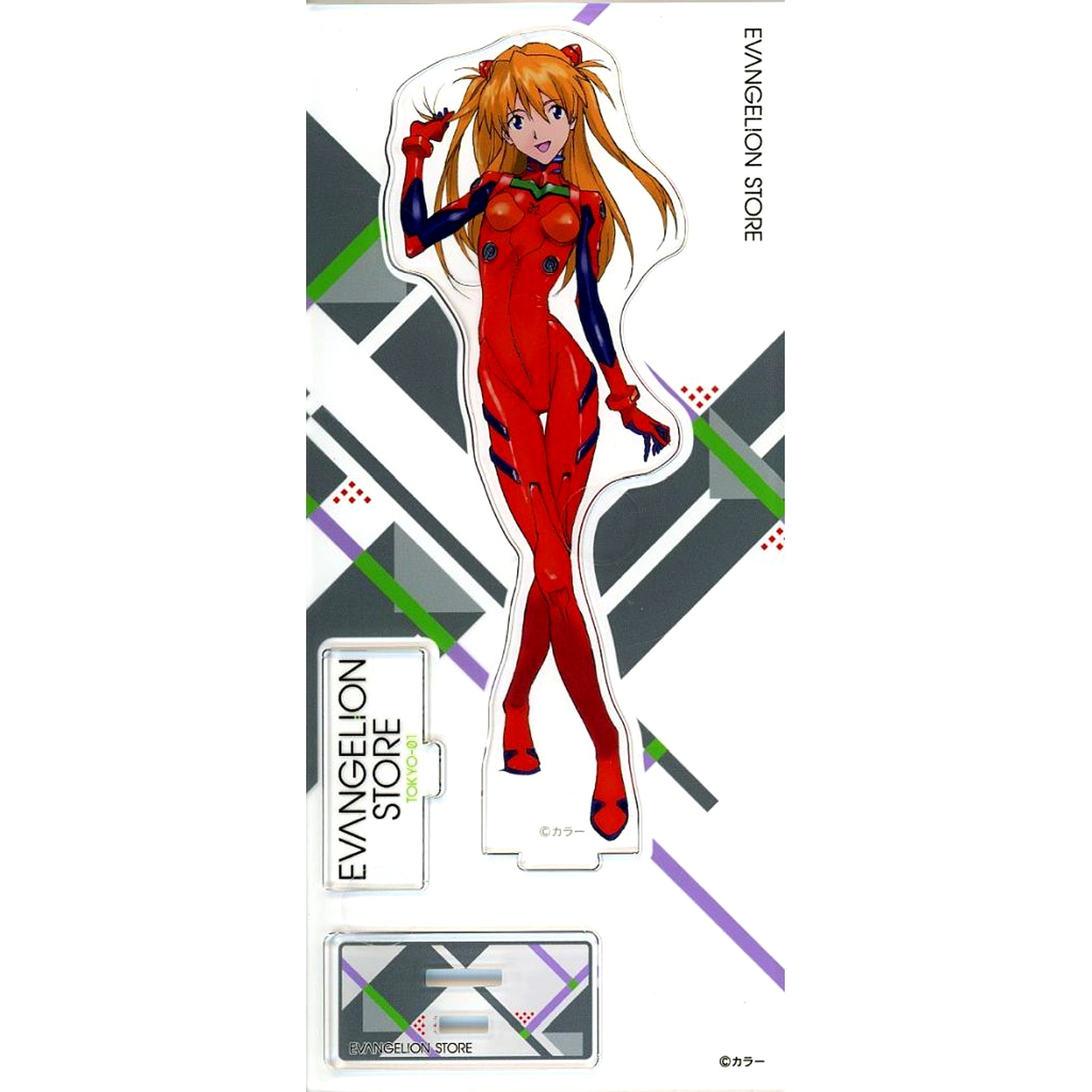 Asuka Langley Shikinami Main Visual Evangelion: New Theatrical Edition Acrylic Stand EVANGELION STORE TOKYO-01 10th Anniversary Event Goods [USED]