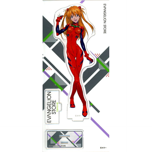 Asuka Langley Shikinami Main Visual Evangelion: New Theatrical Edition Acrylic Stand EVANGELION STORE TOKYO-01 10th Anniversary Event Goods [USED]