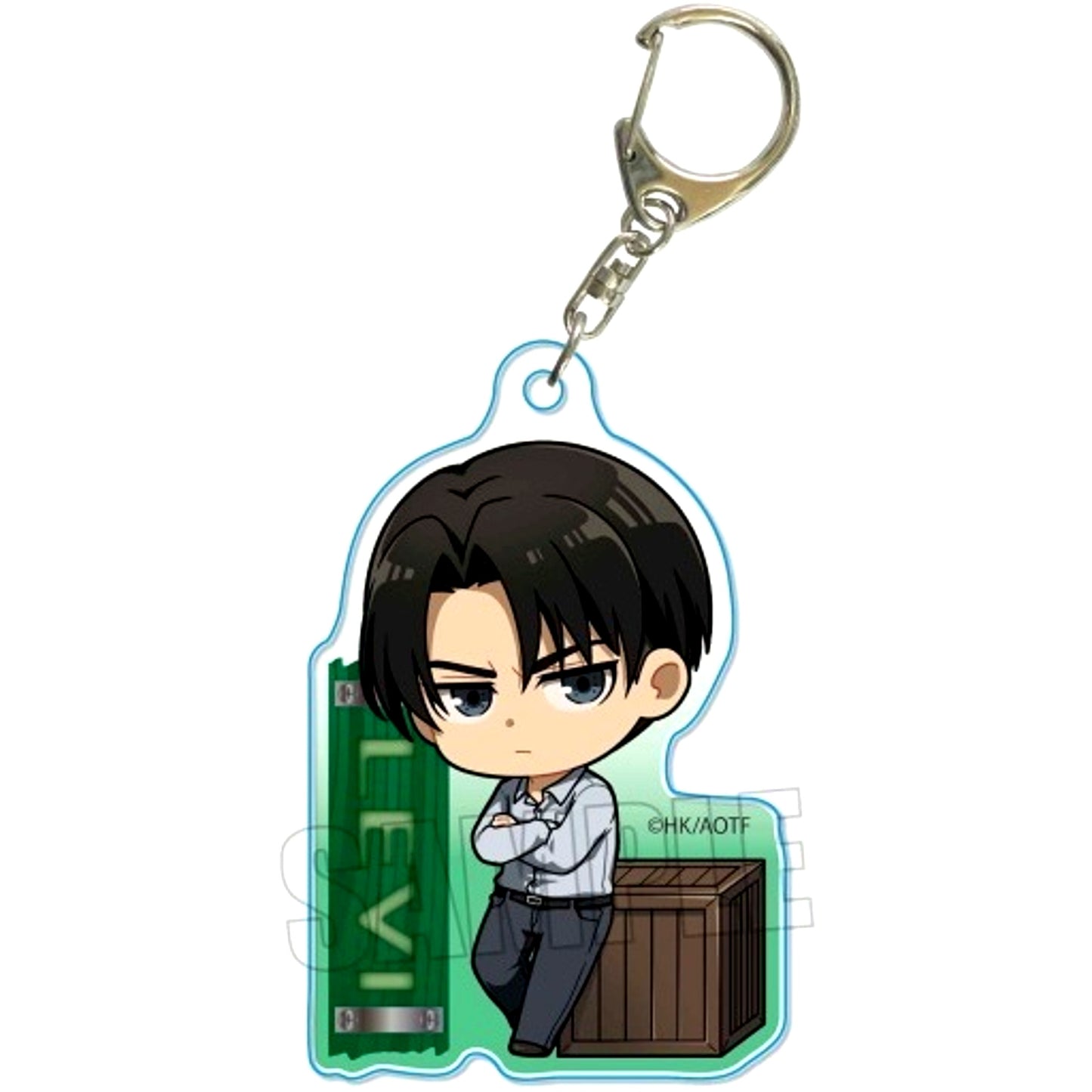 Levi Work Clothes Ver. Attack on Titan Acrylic Keychain [USED]