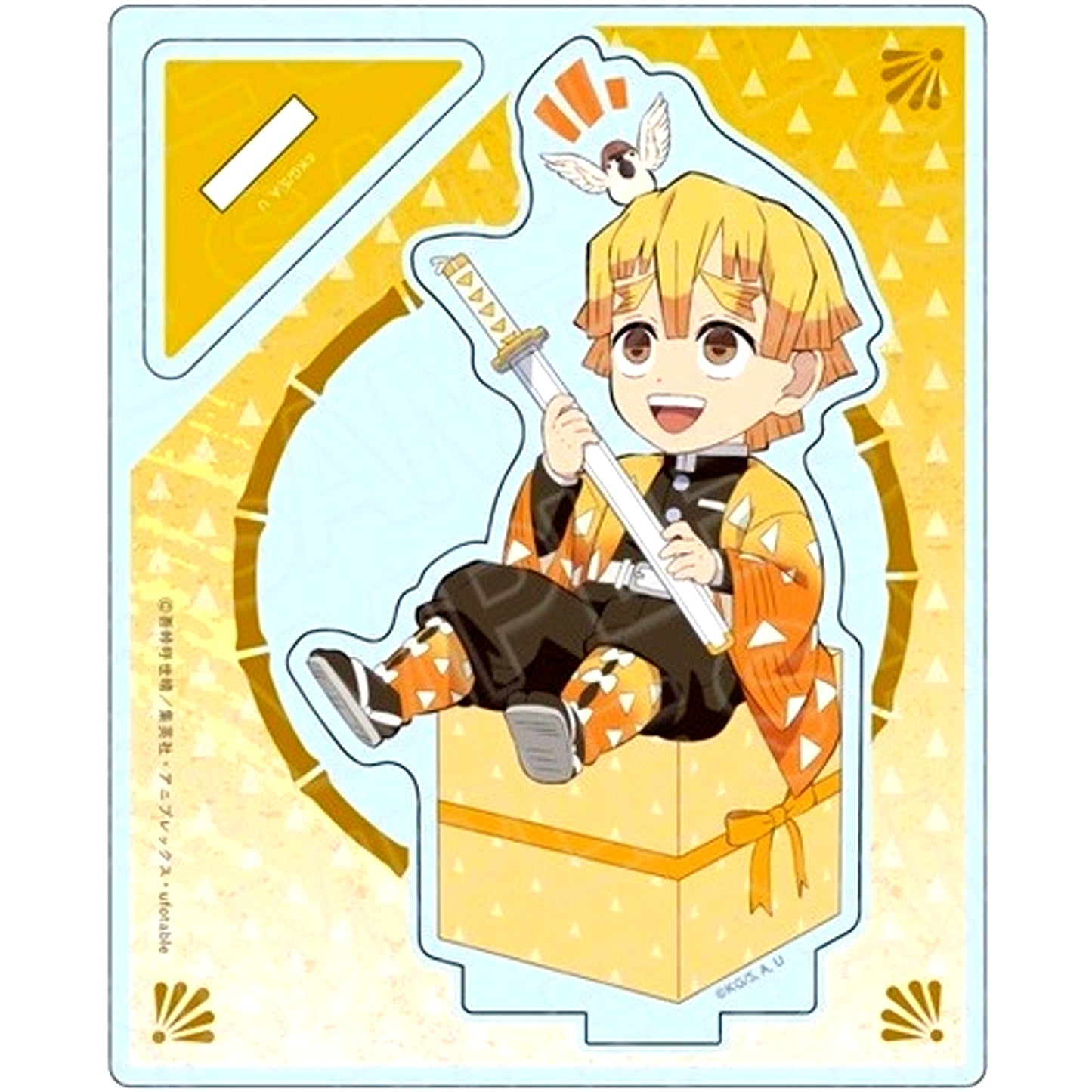 Zenitsu Agatsuma - Character Present Ver. Acrylic Stand Demon Slayer: Kimetsu no Yaiba [USED]