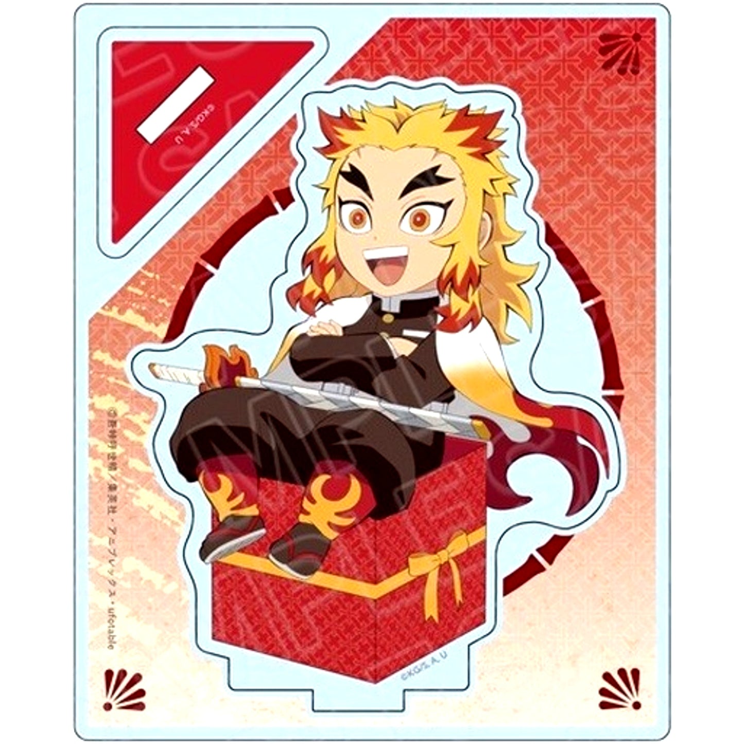 Kyojuro Rengoku - Character Present Ver. Acrylic Stand Demon Slayer: Kimetsu no Yaiba [USED]