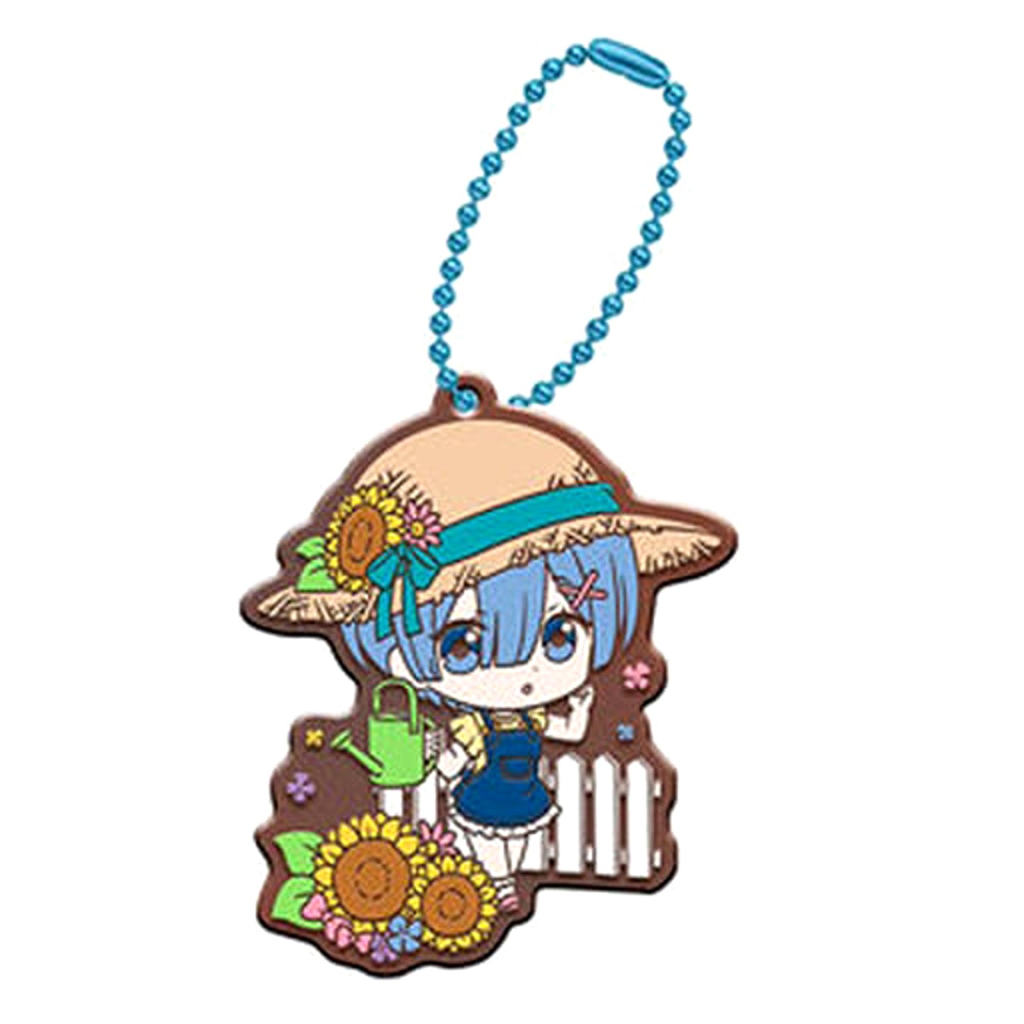 Re:ZERO -Starting Life in Another World- Rem A Gashapon Kuji Rem & Ram Assort 7 Prize B Keychains [USED]