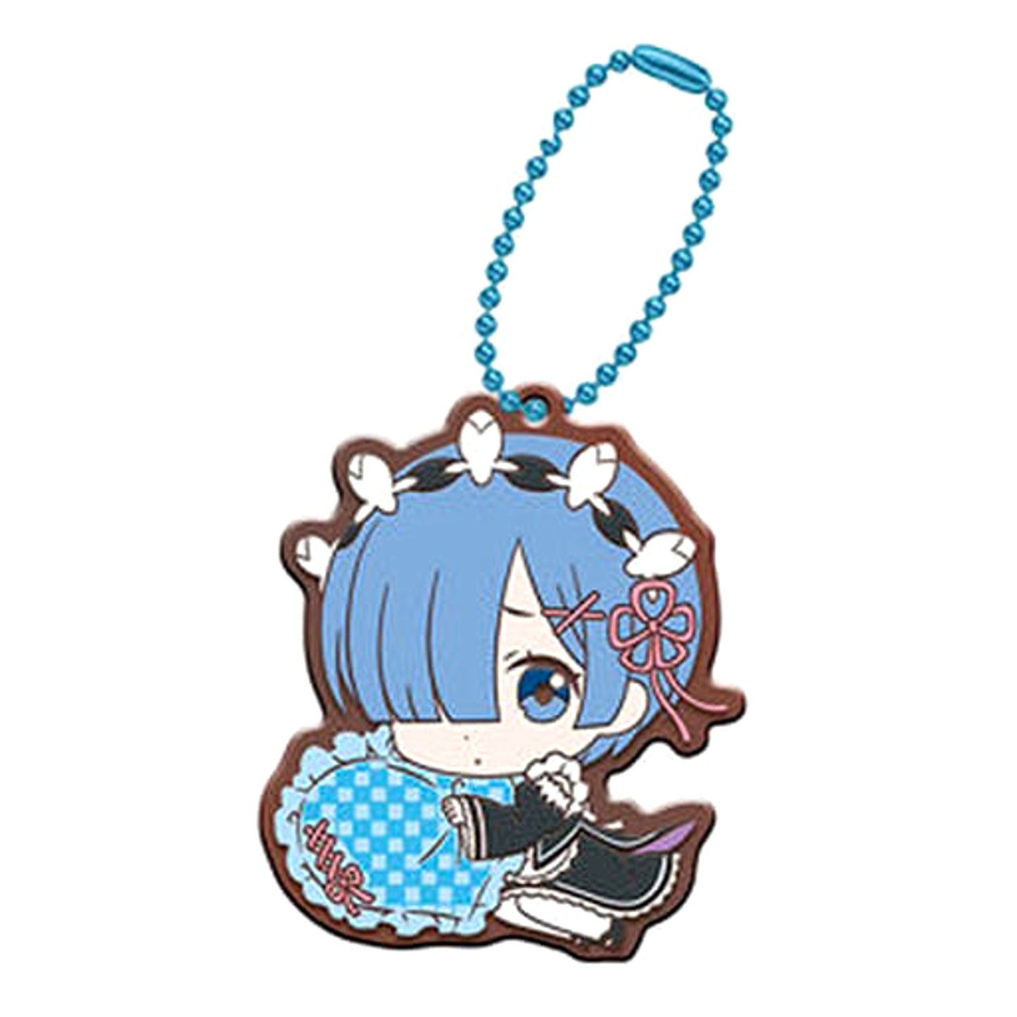 Re:ZERO -Starting Life in Another World- Rem B Gashapon Kuji Rem & Ram Assort 7 Prize B Keychains [USED]