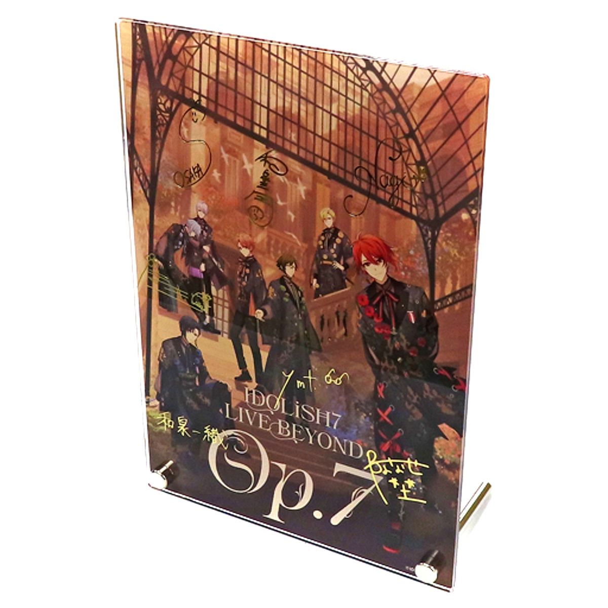IDOLiSH7 IDOLiSH7 LIVE BEYOND Op.7 Foil Stamped Signature Acrylic Item [USED]