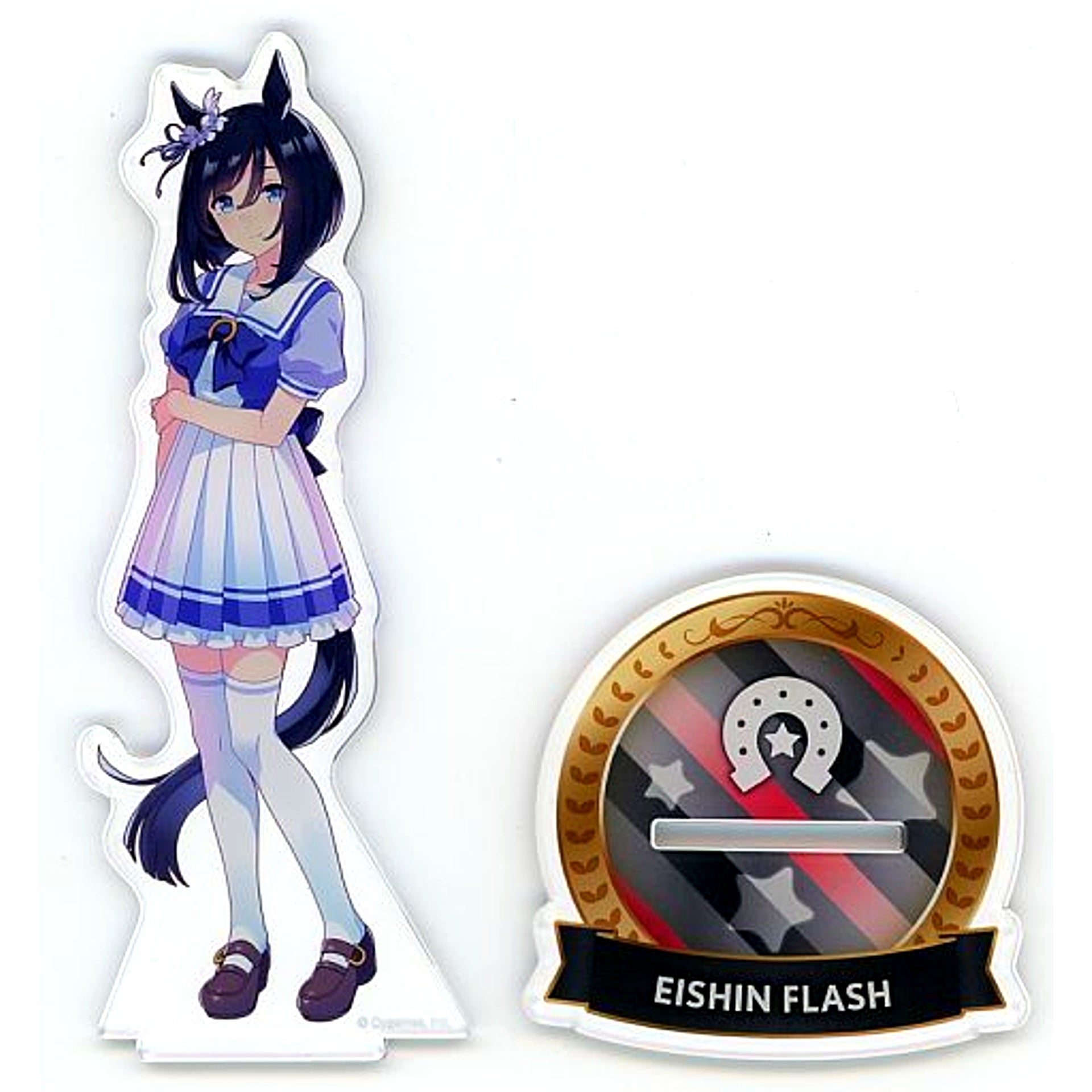 Eishin Flash Official Acrylic Stand School Uniform Ver. Umamusume: Pretty Derby 4th EVENT SPECIAL DREAMERS!! [USED]