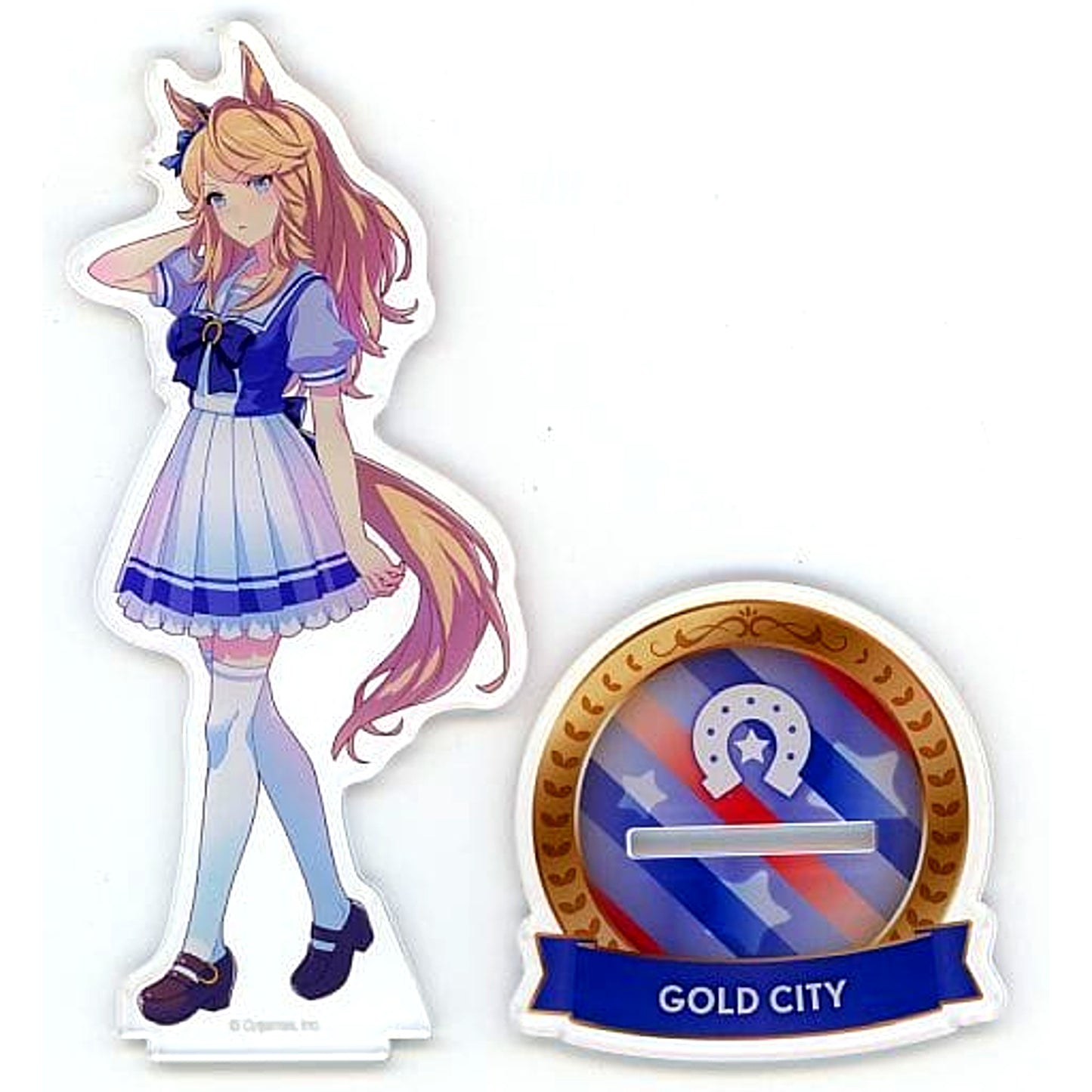 Gold City Uma Musume: Pretty Derby 4th Event Special Dreamers!! Official Acrylic Stand Uniform Ver. [USED]