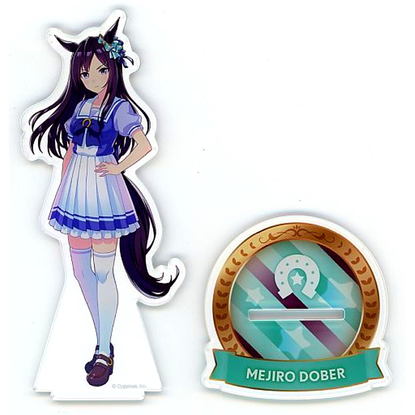 Mejiro Dober Official Acrylic Stand School Uniform Ver. Uma Musume Pretty Derby 4th Event Special Dreamers!! [USED]