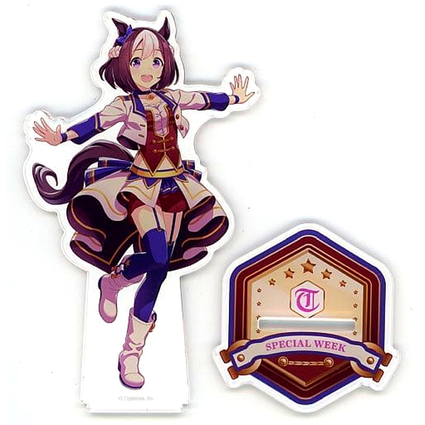 Special Week Uma Musume: Pretty Derby Official Acrylic Stand Starting Future Ver. [USED]