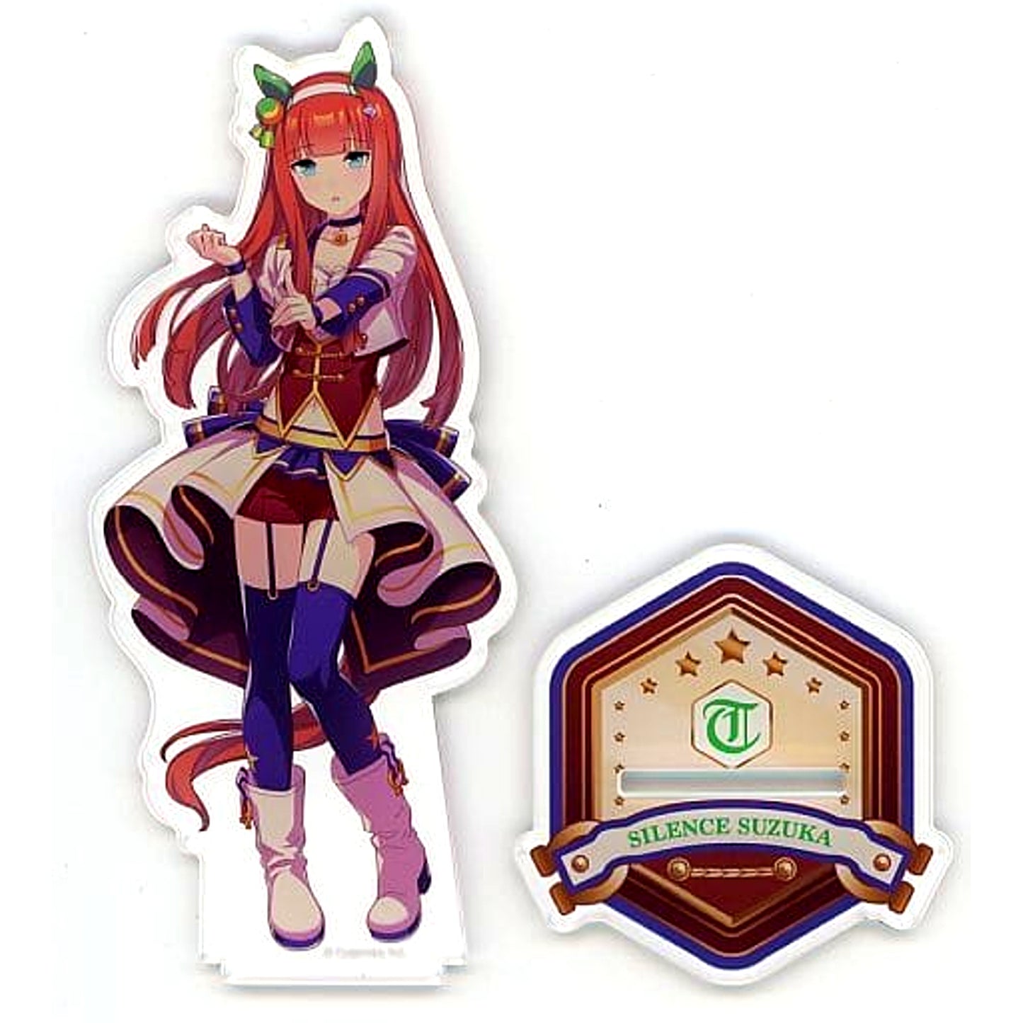 Silence Suzuka Umamusume: Pretty Derby Official Acrylic Stand Starting Future Ver. [USED]