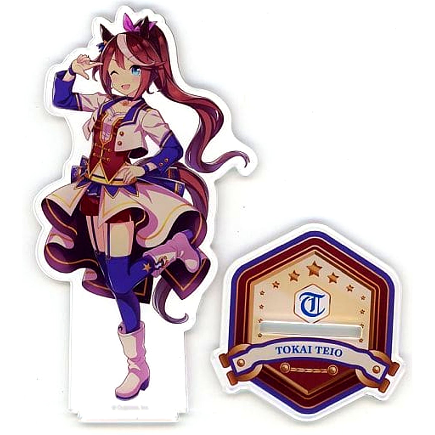 Tokai Teio Uma Musume: Pretty Derby Official Acrylic Stand Starting Future Ver. [USED]
