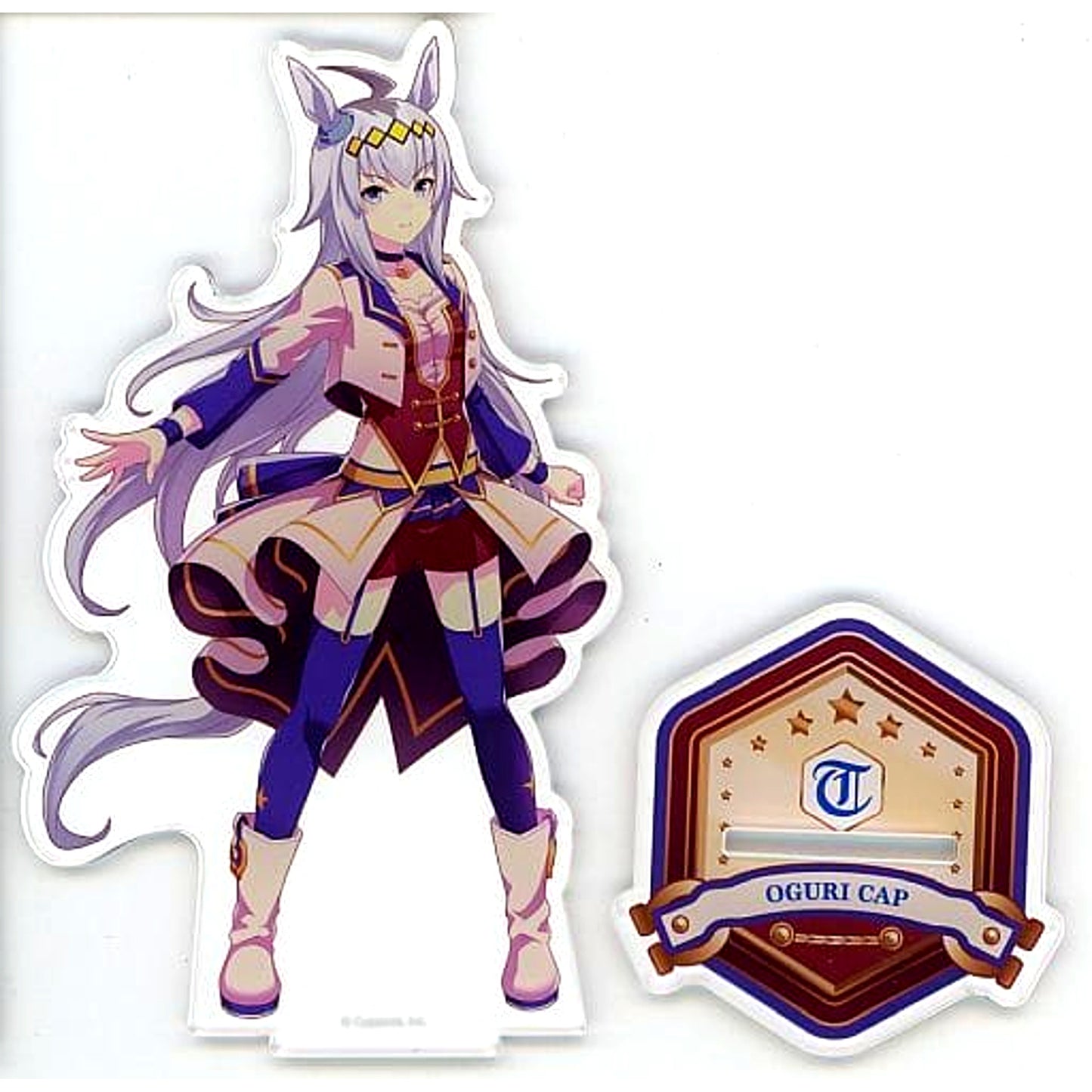 Oguri Cap Umamusume: Pretty Derby Official Acrylic Stand Starting Future Ver. [USED]